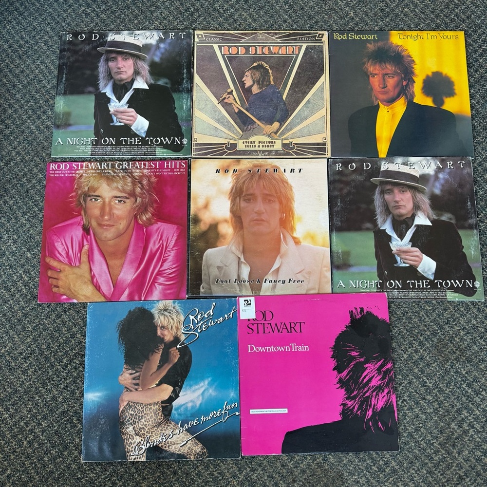 Rod Stewart Vinyl Records